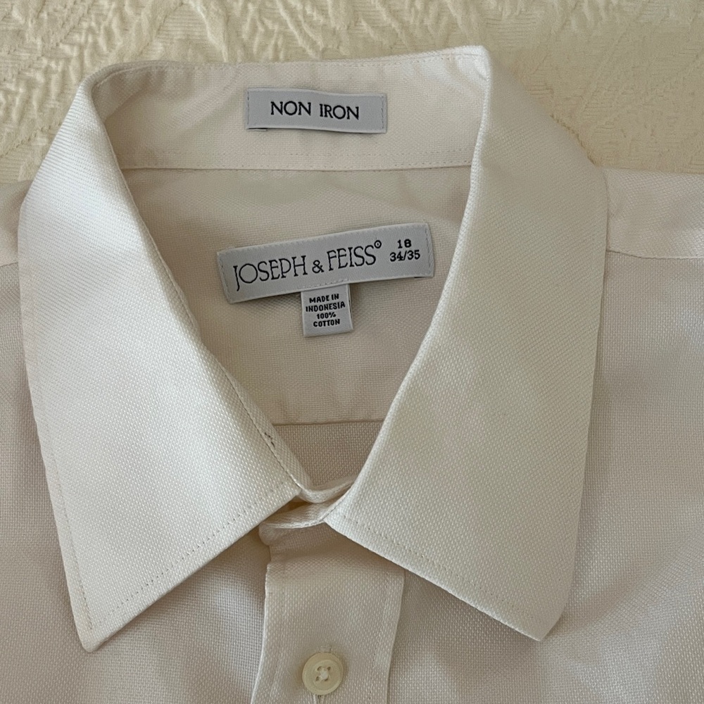 Joseph & Feiss 18 34/35 mens shirt.